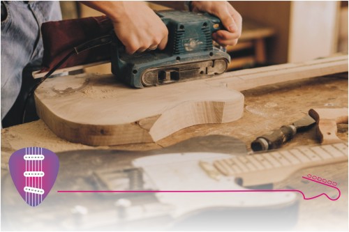 Instalación de pastillas de guitarra